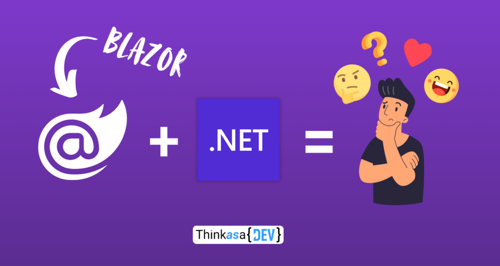 Blazor and dot net - intro header