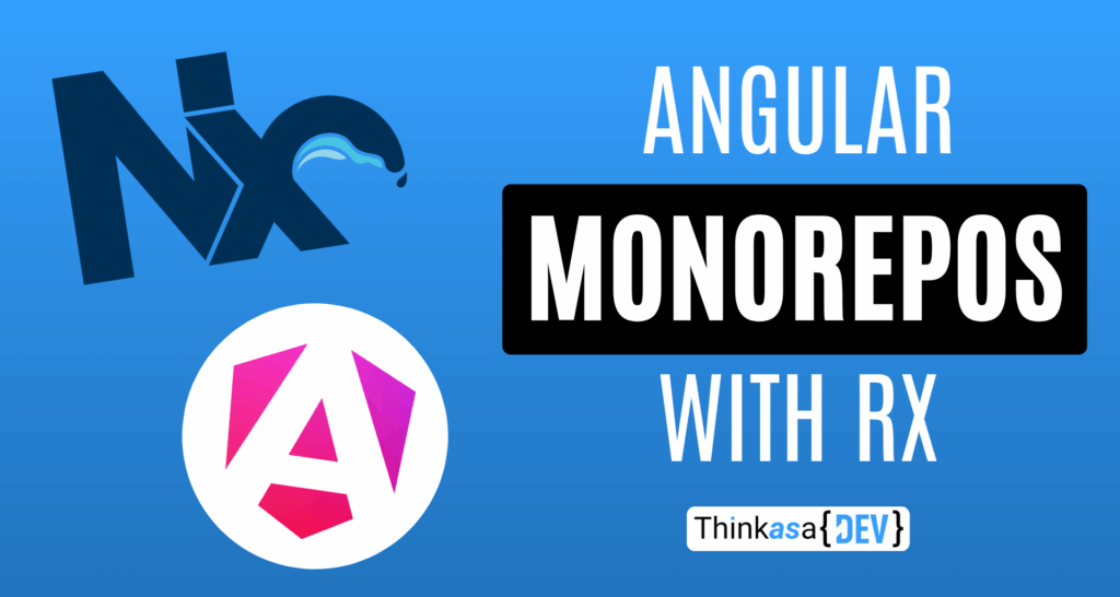 header angular monorepo with rx